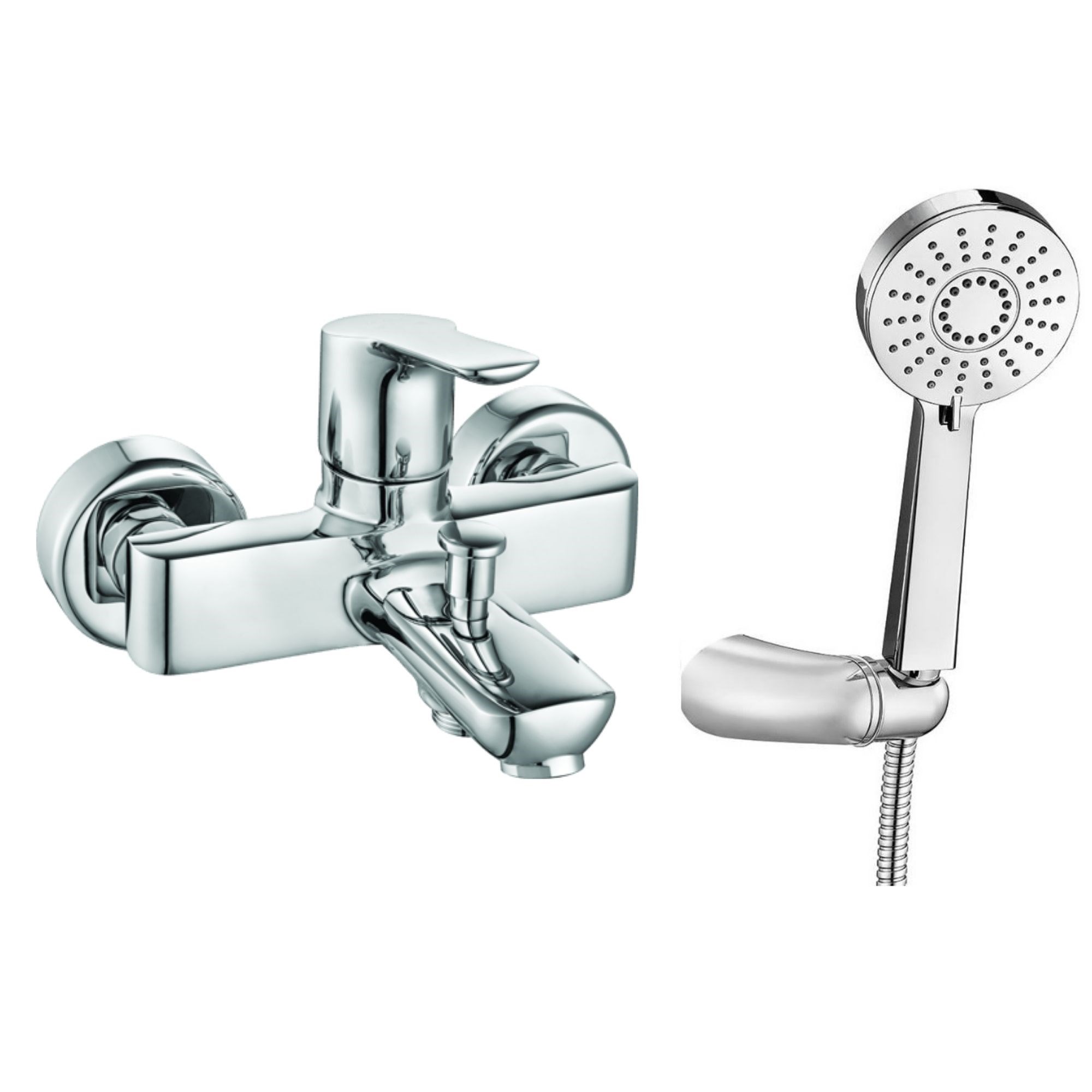 ECA Luna Banyo Bataryası + ECA Fırat Mafsallı Duş Seti Banyo Üst Takımı