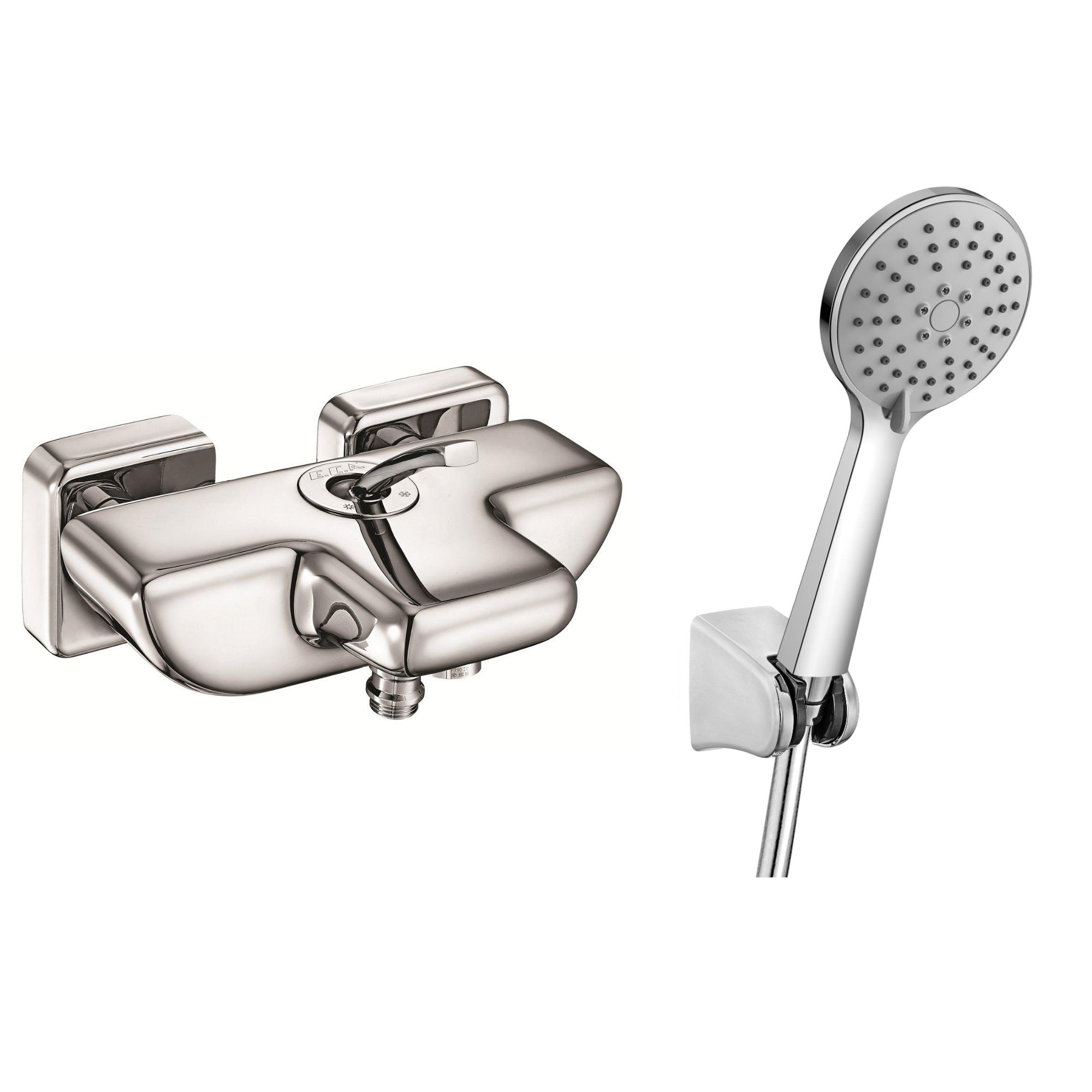 ECA Novita Banyo Bataryası + ECA Niobe Mafsallı Duş Seti Banyo Üst Takımı