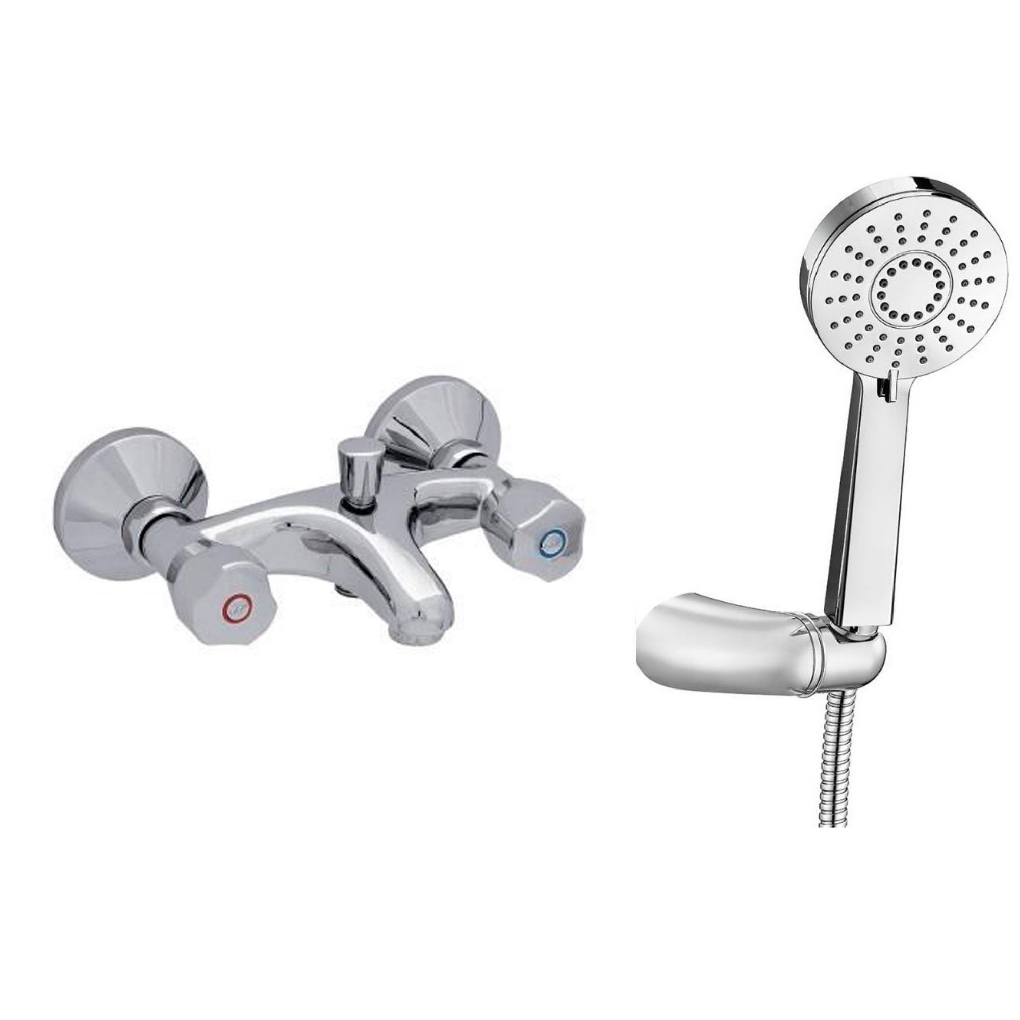 ECA Pınar Banyo Bataryası + ECA Fırat Mafsallı Duş Seti Banyo Üst Takımı
