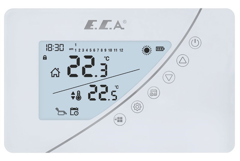 ECA Poly Touch 400 W Kablosuz Oda Termostatı 7006903005