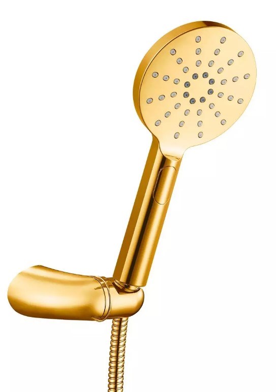 ECA Purity Plus Mafsallı Duş Seti Banyo Üst Takımı Altın Renkli 102117401A1