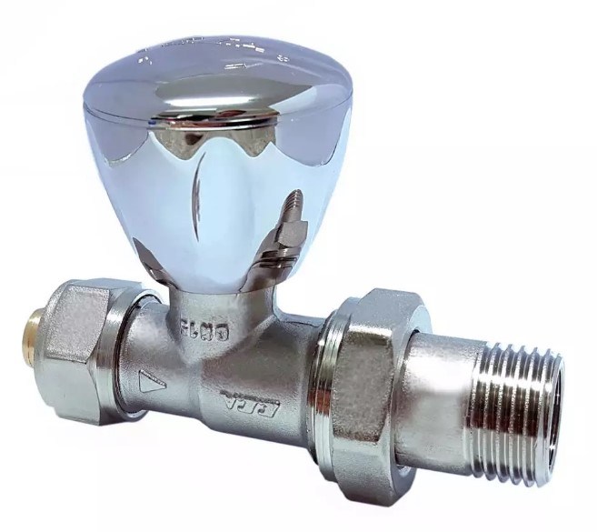ECA RV3 1/2 Düz Radyatör Valfi Pex 602120752