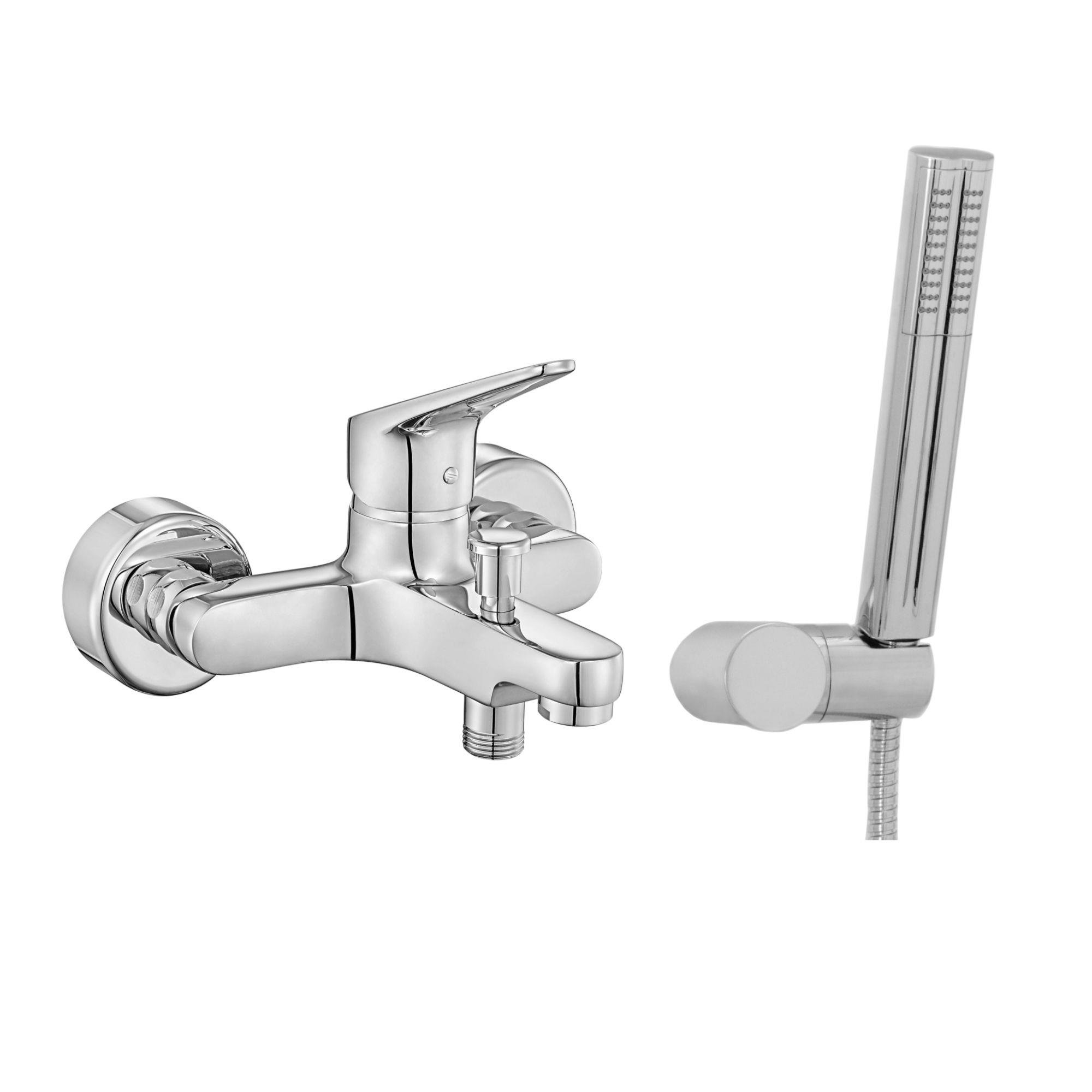 ECA Spylos Banyo Bataryası + ECA Minimal Mafsallı Duş Seti Banyo Üst Takımı