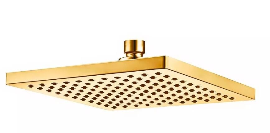 ECA Tiera Banyo Kare Duş Başlığı 20x20 Altın Renkli 102145029A1