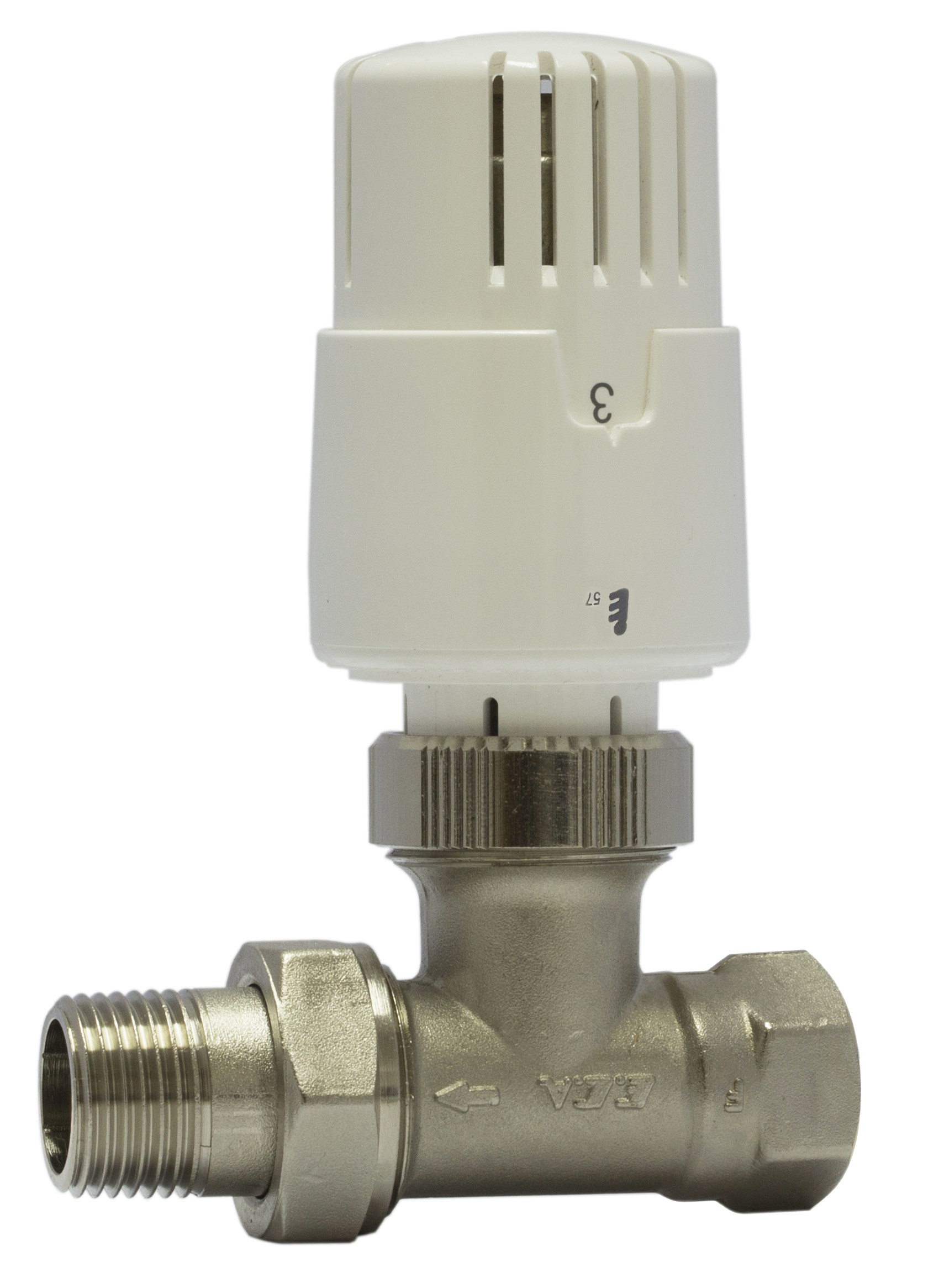 ECA TRV4 Termostatik Düz Radyatör Valfi Petek Vanası 602120756