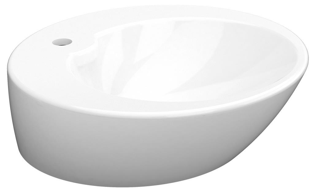 İdevit Alfa Tezgah Üstü Daire Lavabo (51x51) 3101-0525