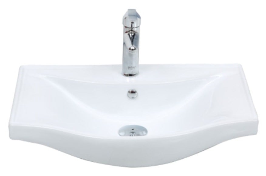 Mega Lapis 65 Cm Hilton Dolap Uyumlu Etejerli Lavabo 