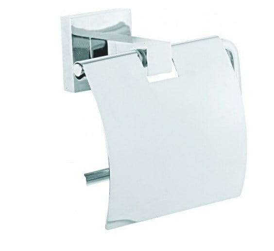 Serel Banyo Diagonal Tuvalet Kağıtlığı Kapaklı 140104010 E.C.A