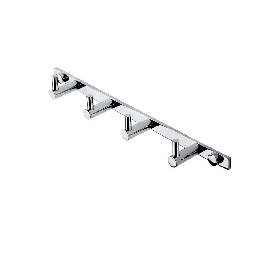 T-MAY Banyo Prima  4'lü Set Askı Krom Askılık 74304 - 