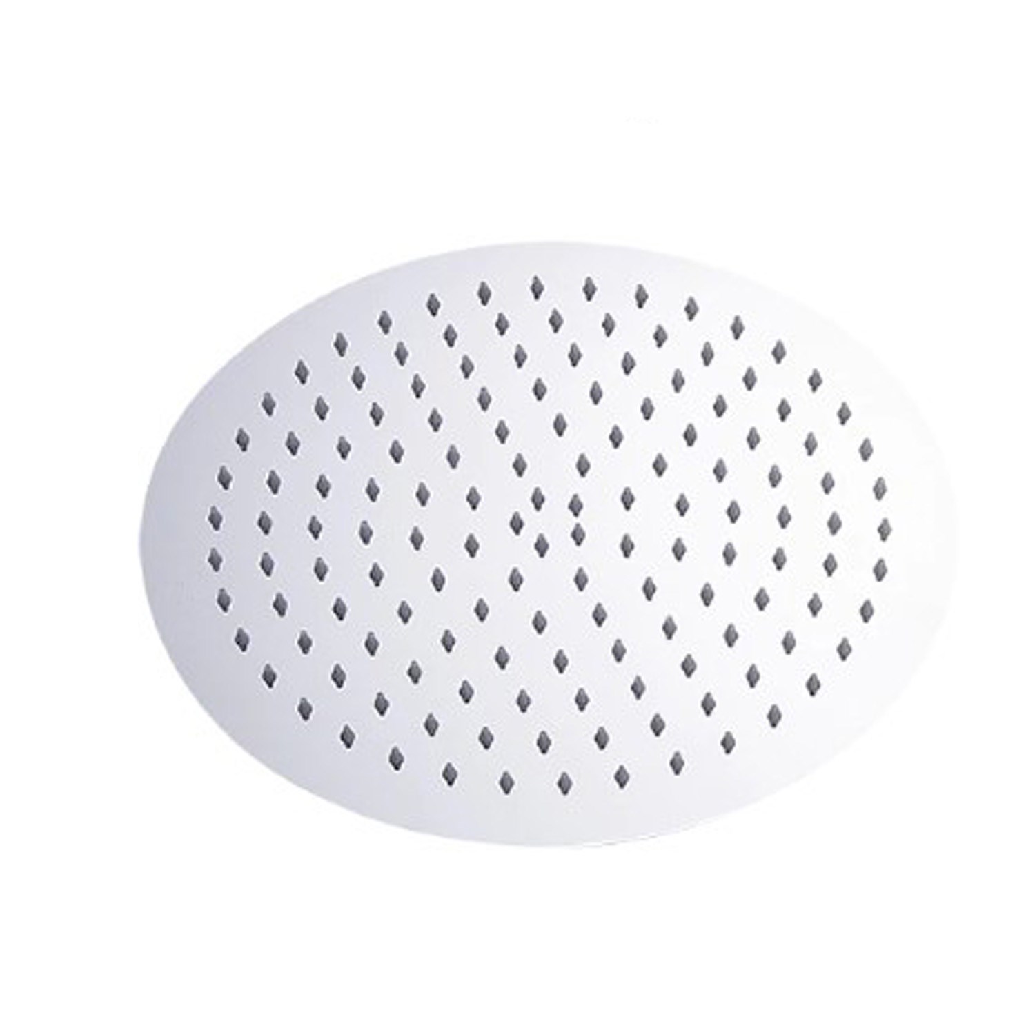 T-MAY Banyo Sardes Oval İnce Tepe Duş Seti Başlığı 25x25 Paslanmaz Metal