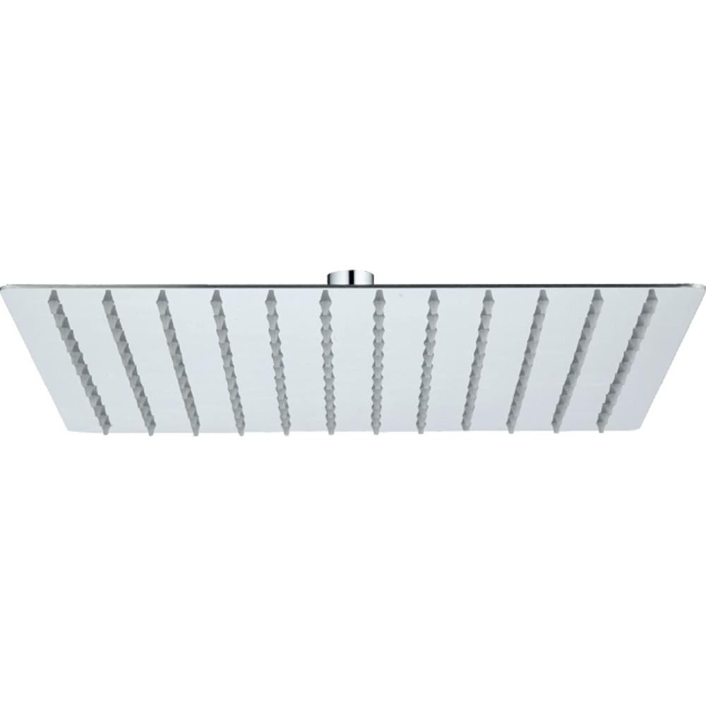 T-MAY Banyo Sart Kare Tepe Duş Seti Başlığı 40x40 Paslanmaz Metal