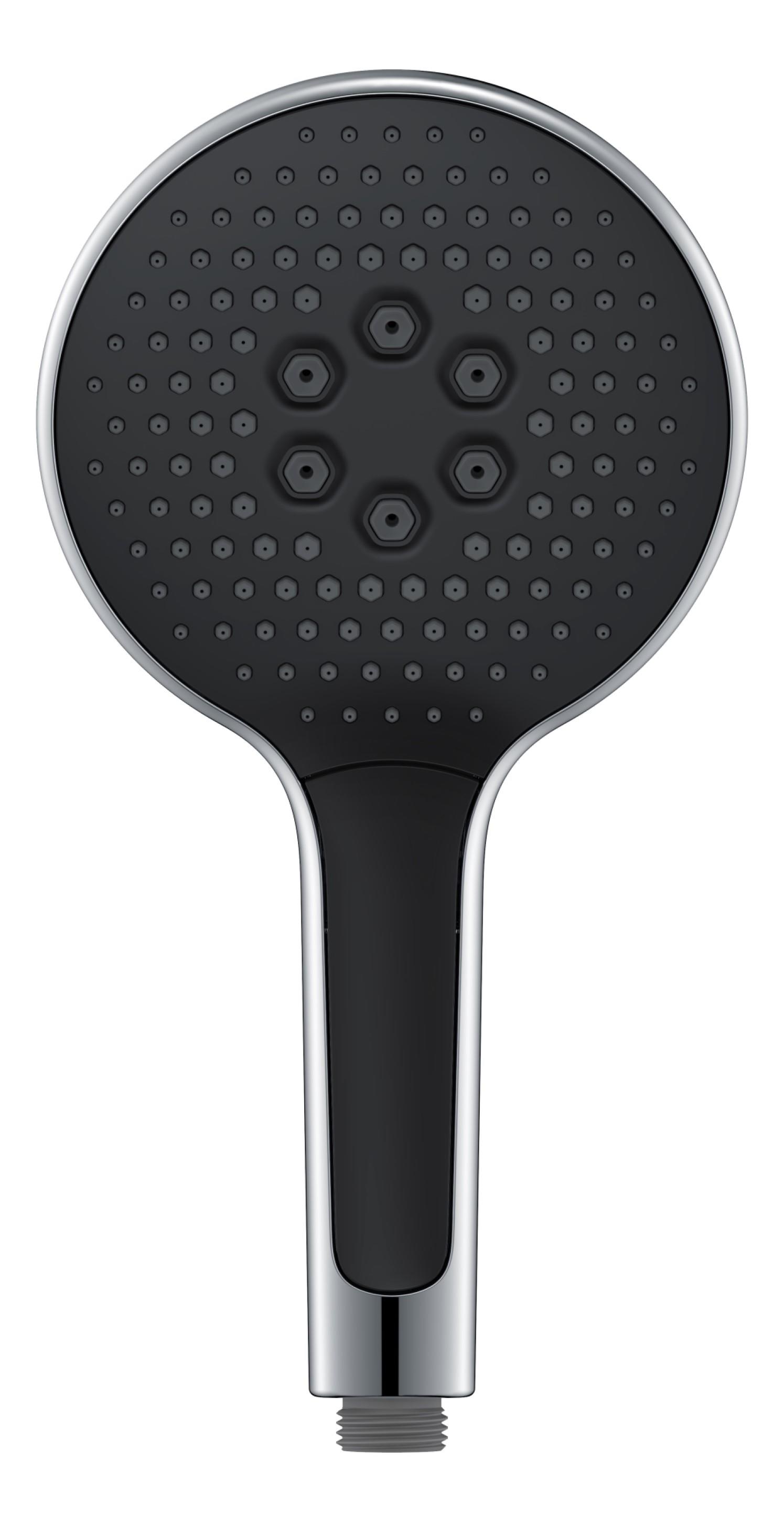 T-MAY Halıtlı Yuvarlak El Duş Seti Başlığı Tasarruflu 