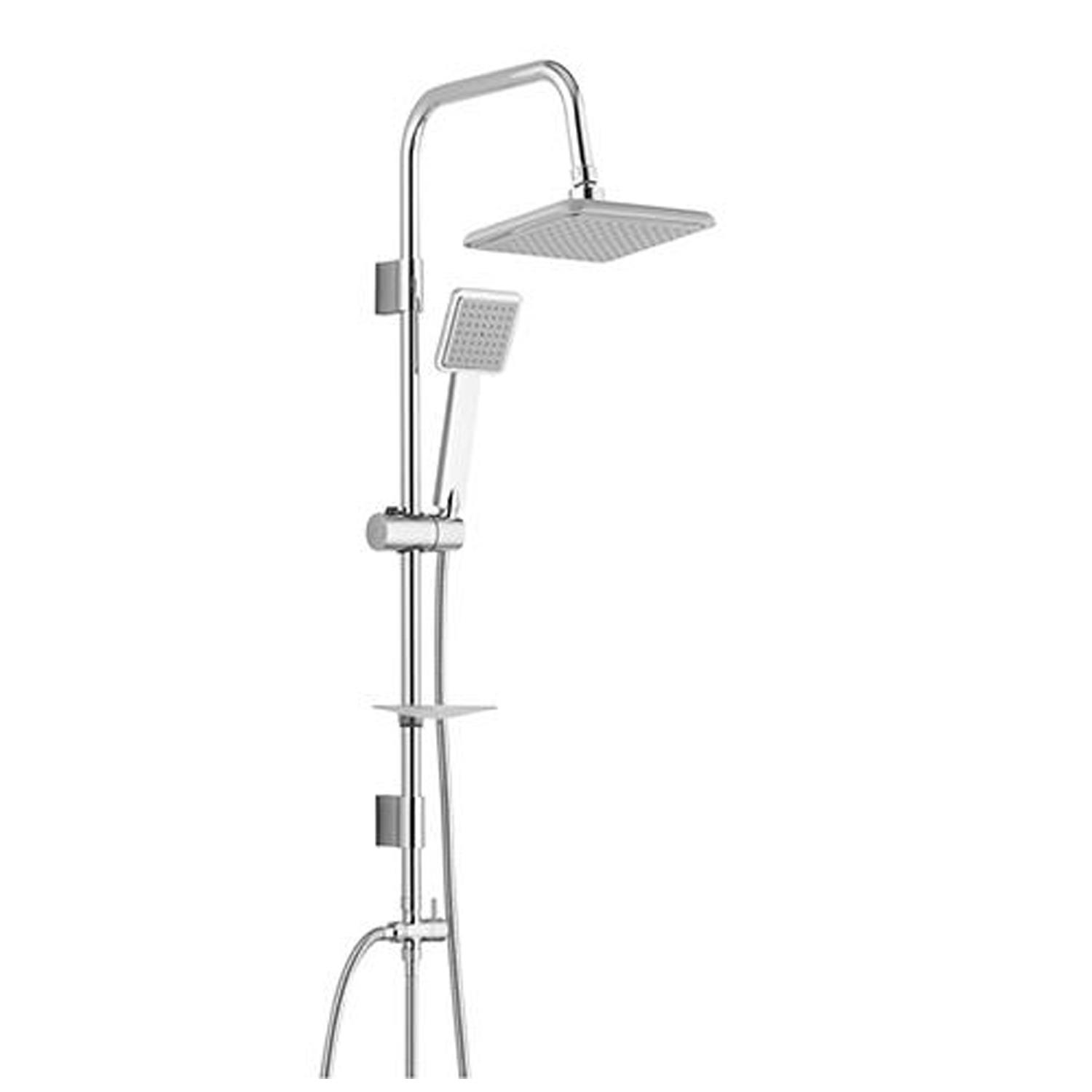Tema 53260 Rain Pratik 1F Kare Tepe Sürgülü Duş Seti 