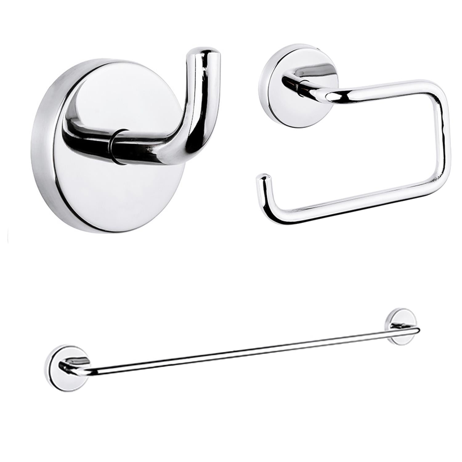 Tema Banyo Tenox 3'lü Aksesuar Seti+Uzun Havluluk+Askılık+Kağıtlık