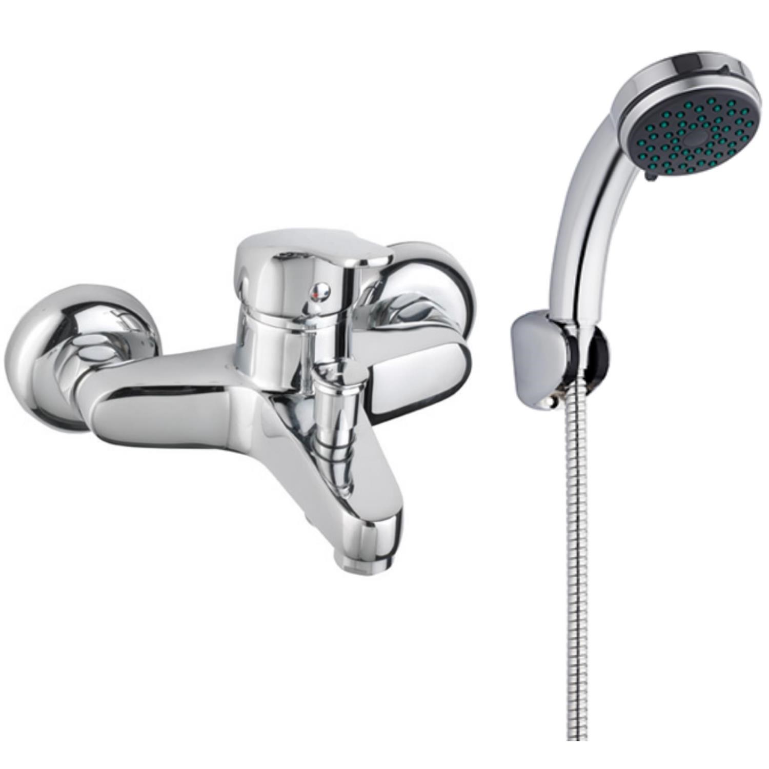 TEMA Cosmo Banyo Bataryası 61031+TEMA Classic Askılı Banyo Duş Seti 52060 2 Li Set
