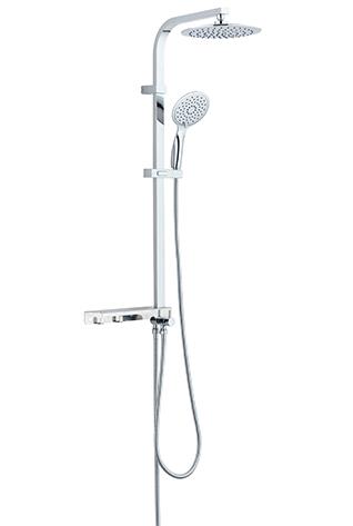 TEMA Hill Slim İnce Paslanmaz Banyo Tepe Duş Seti Takımı 53130