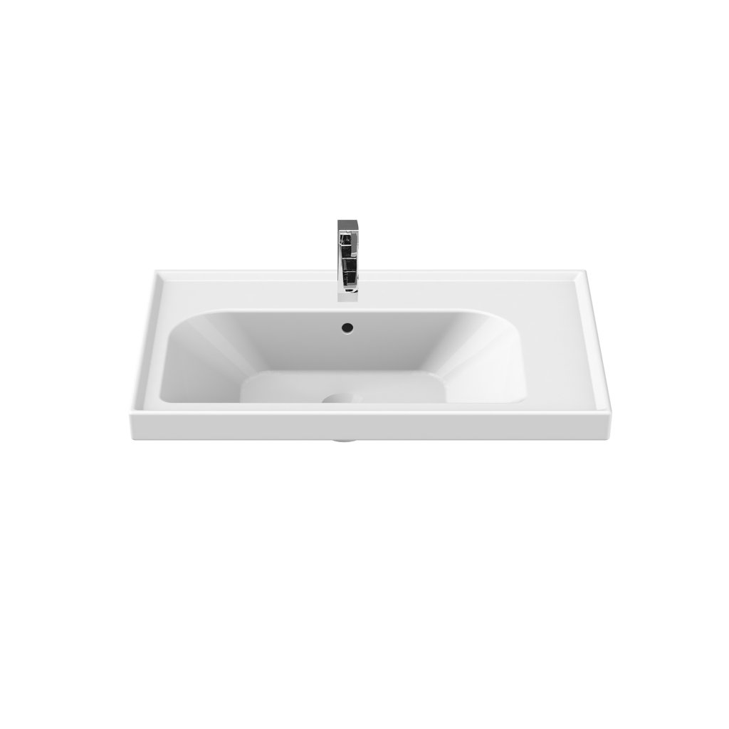 Turkuaz Cerastyle Frame 70 cm Etajerli Lavabo 031100-u