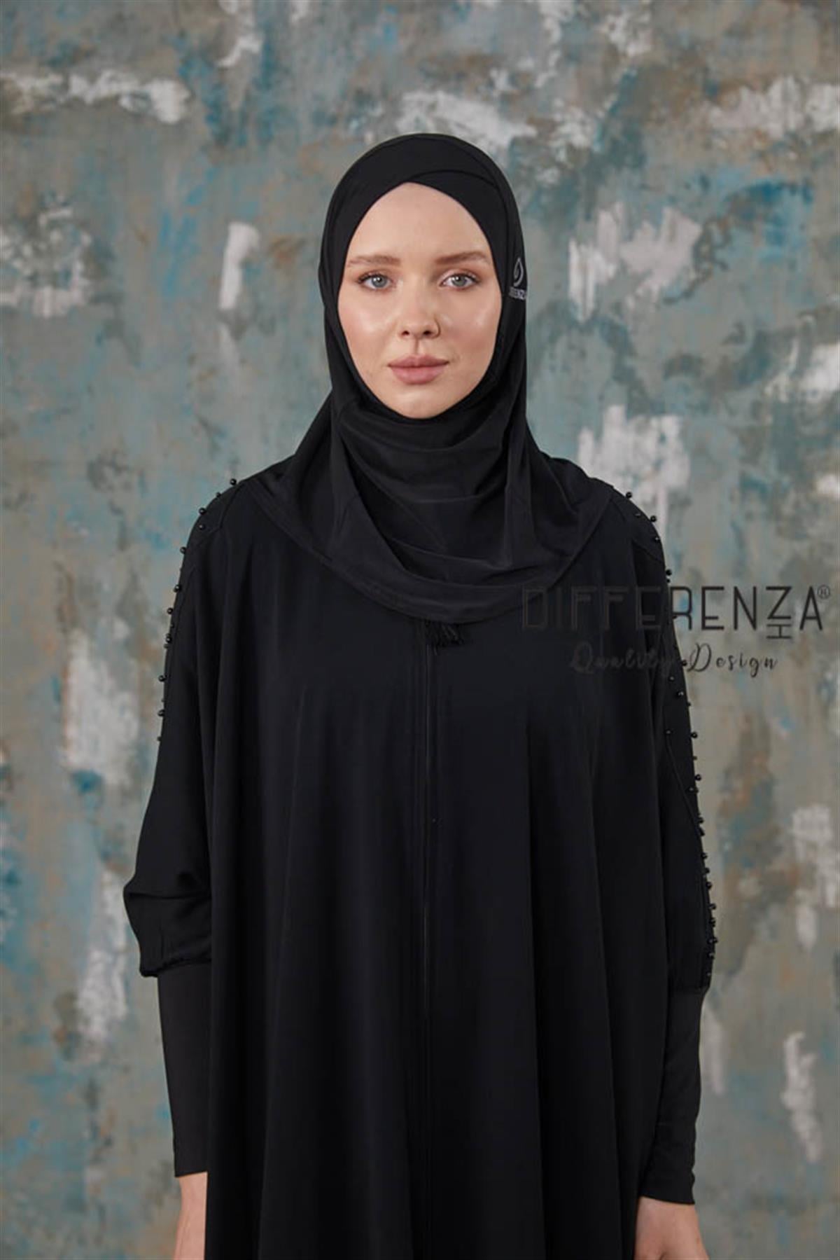 Çapraz Hologram Bone-Siyah