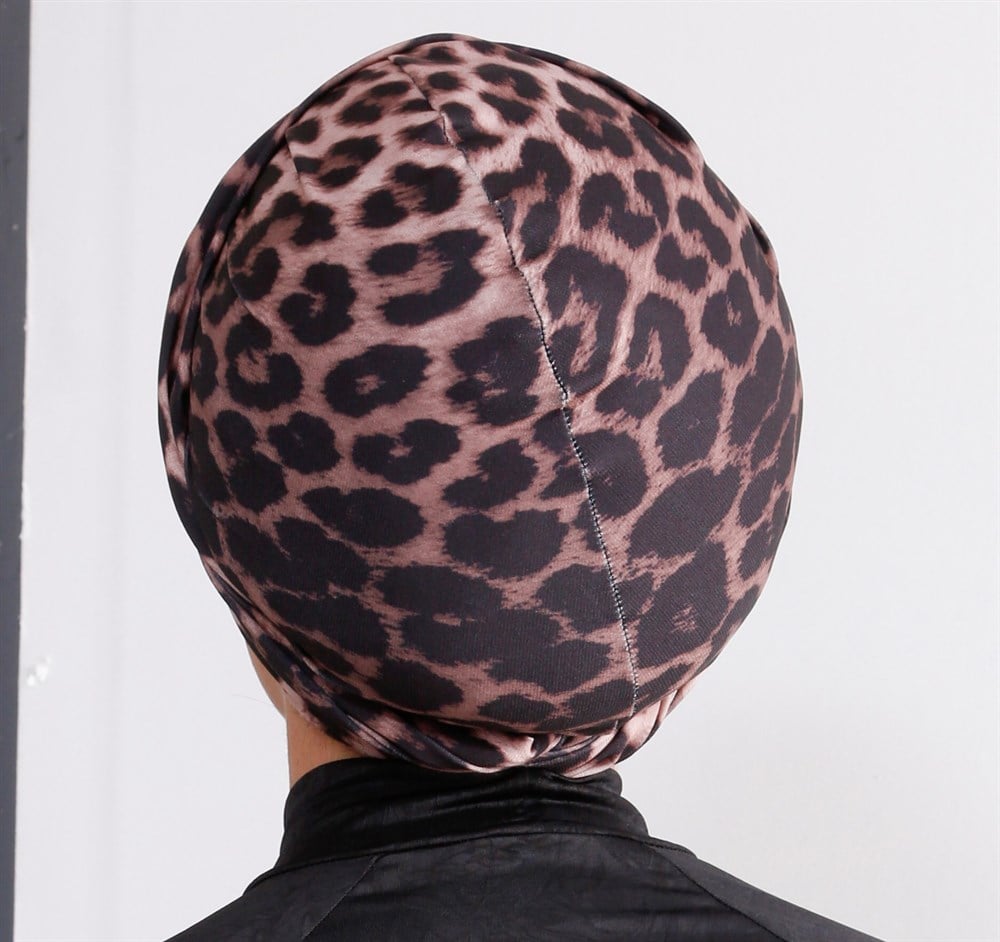 Desenli Dolama Bone - Leopar