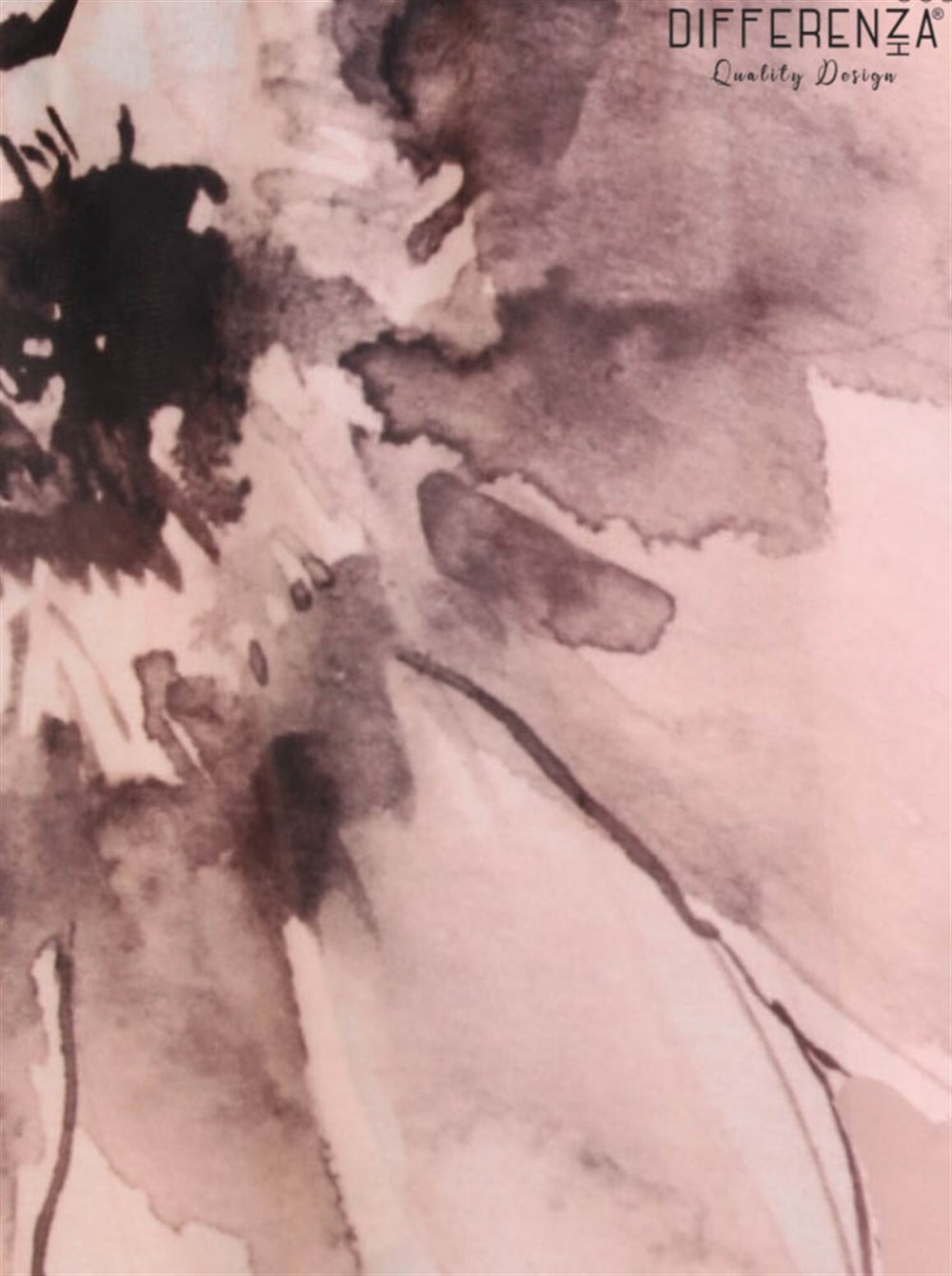 Flora Basic Desenli Şal-Vizon