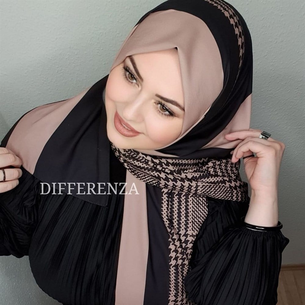 Kaz Ayağı Ekose - Vizon