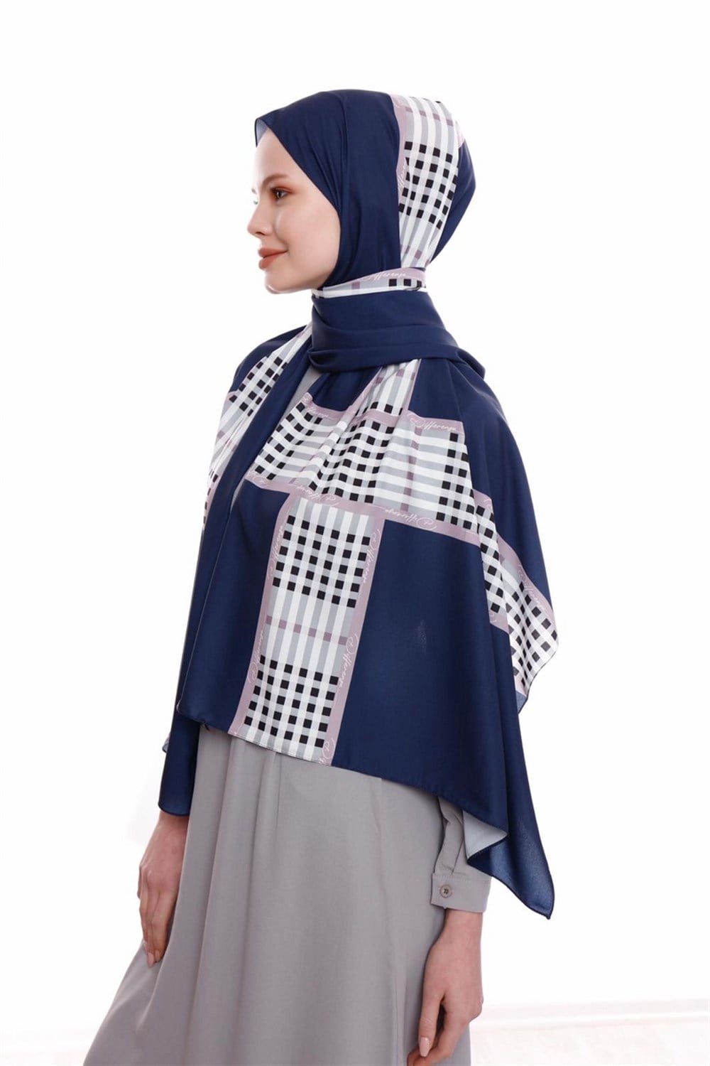 Line Medine İpeği Şal - Laci