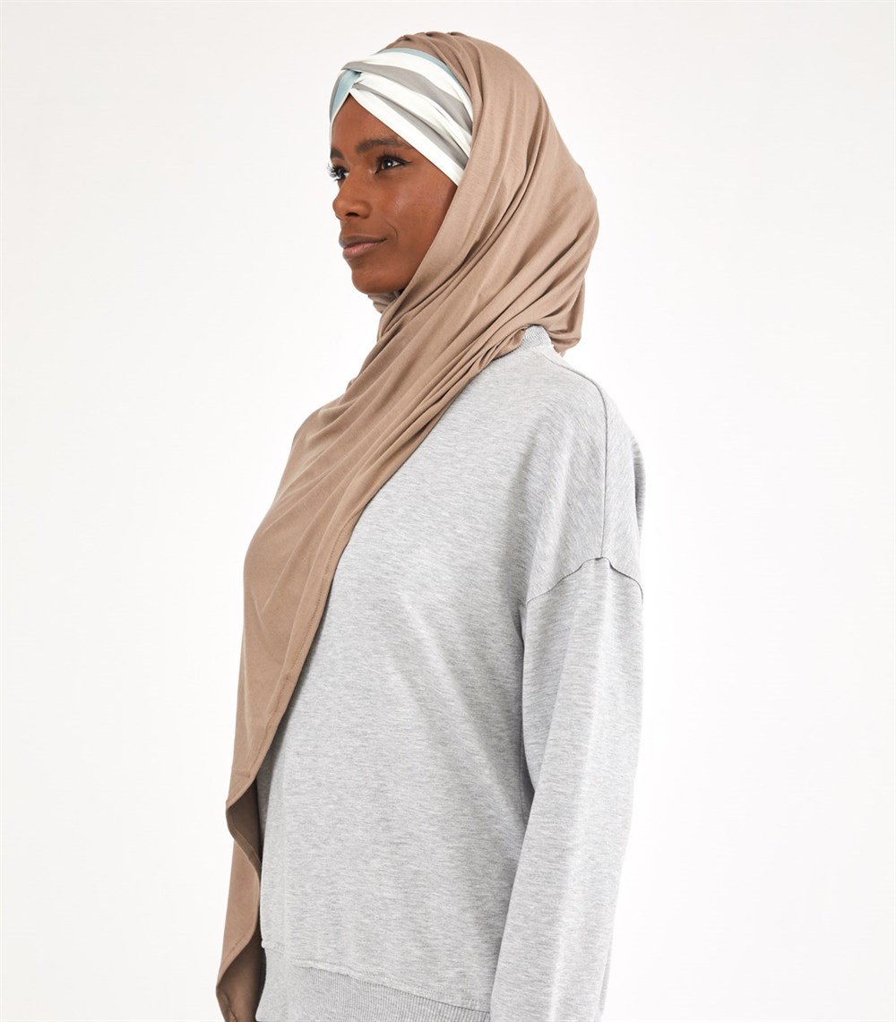 Polosko Şal-Koyu vizon