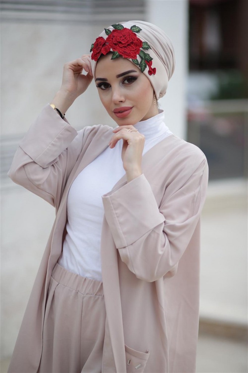 Rose Bone-Bej kırmızı