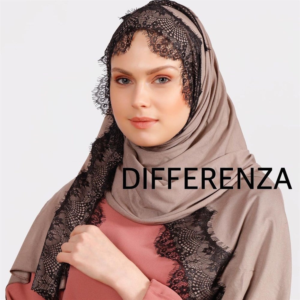 SAKALLI DANTEL ŞAL-Koyuvizon
