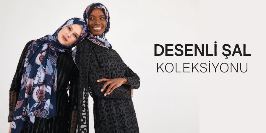Desenli Şal