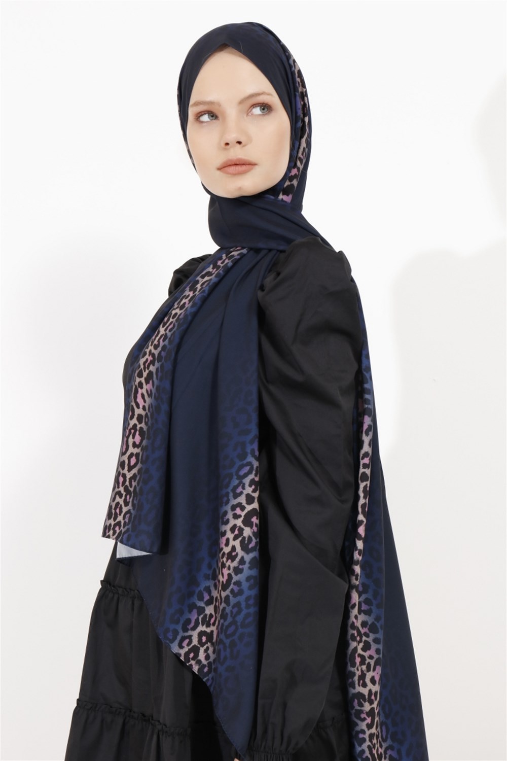 Degrade Leopar Şal - Laci