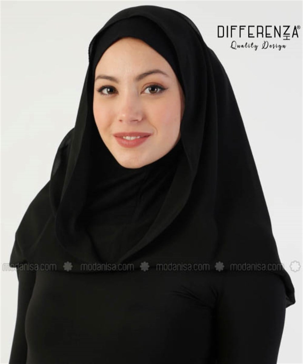 Nirvana Boneli Şal-Siyah