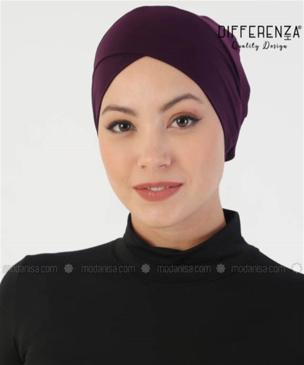 Sandy Çapraz Lux Bone-Mürdüm