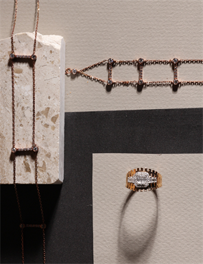 0,44 Karat Baget Pırlanta Yüzük