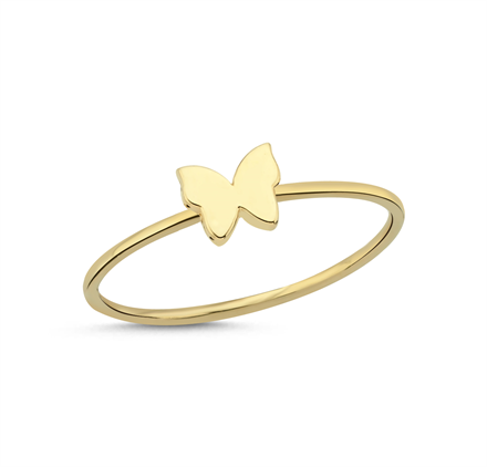 İKYZ00068 Kelebek Altın Yüzük