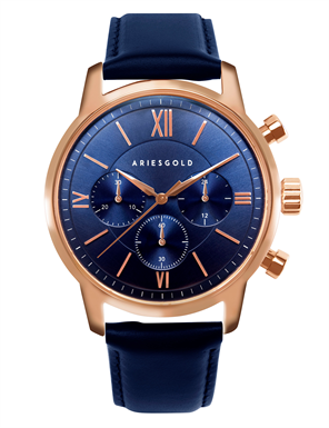 ARIES GOLD G 1027 RG-BU Erkek Kol Saati