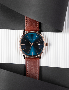 ARIES GOLD G 9026 RG-BU Erkek Kol Saati