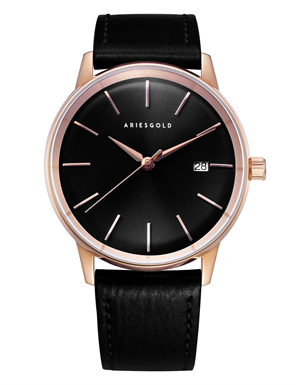 ARIES GOLD G 9026 RG-BK Erkek Kol Saati