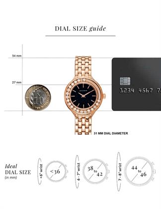 ARIES GOLD L 5041 RG-BKST Kadın Kol Saati