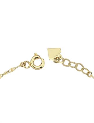 PIRLANT Taşlı Boomerang Altın Bileklik