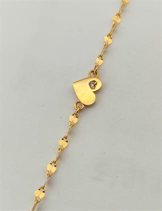 PIRLANT Kalpli Boomerang Altın Bileklik