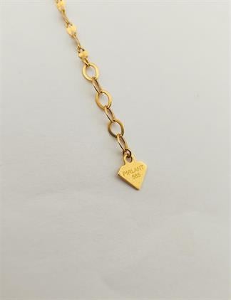 PIRLANT Kalpli Boomerang Altın Bileklik