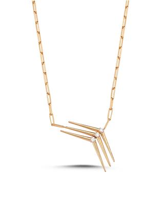 0,22 Karat Pırlantalı Kolye