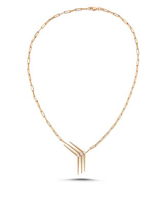 0,22 Karat Pırlantalı Kolye