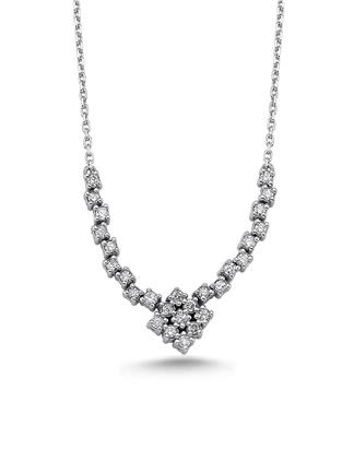 0,30 Karat Pırlantalı Kolye