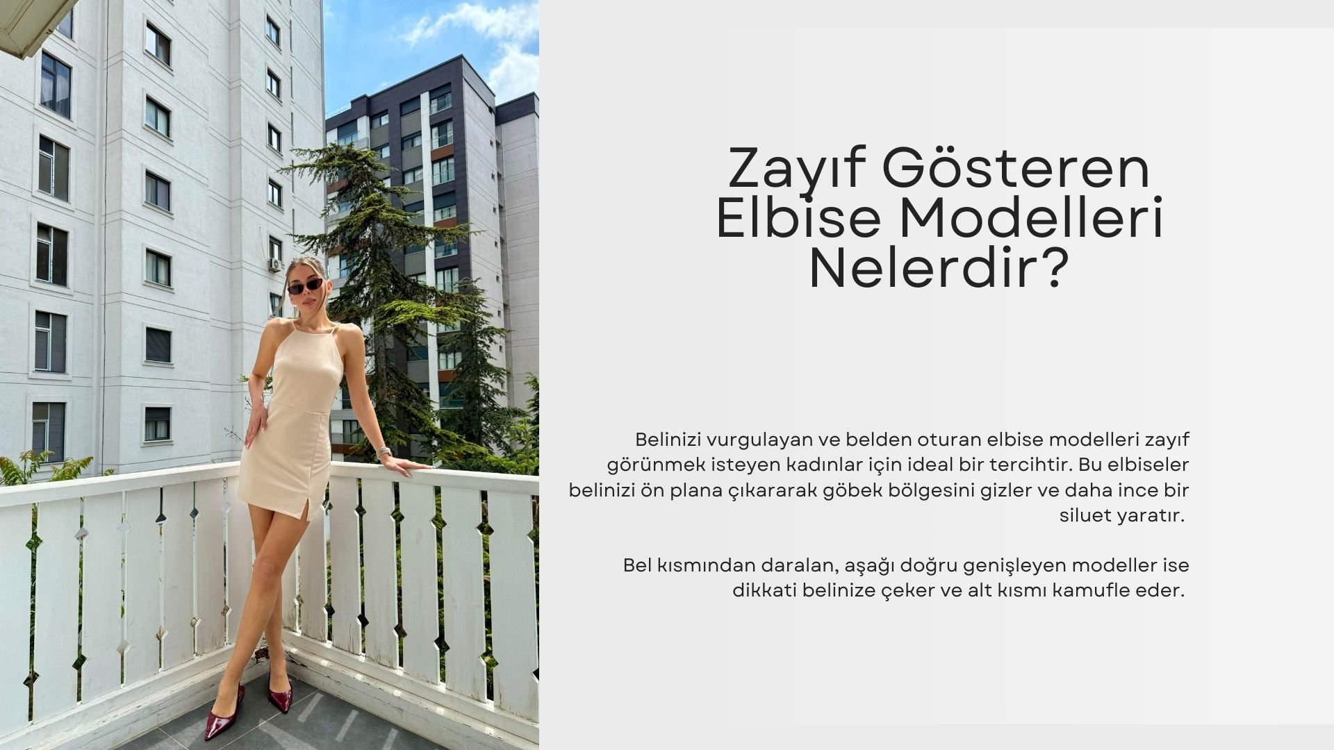 Zayıf Gösteren Elbise Modelleri Nelerdir