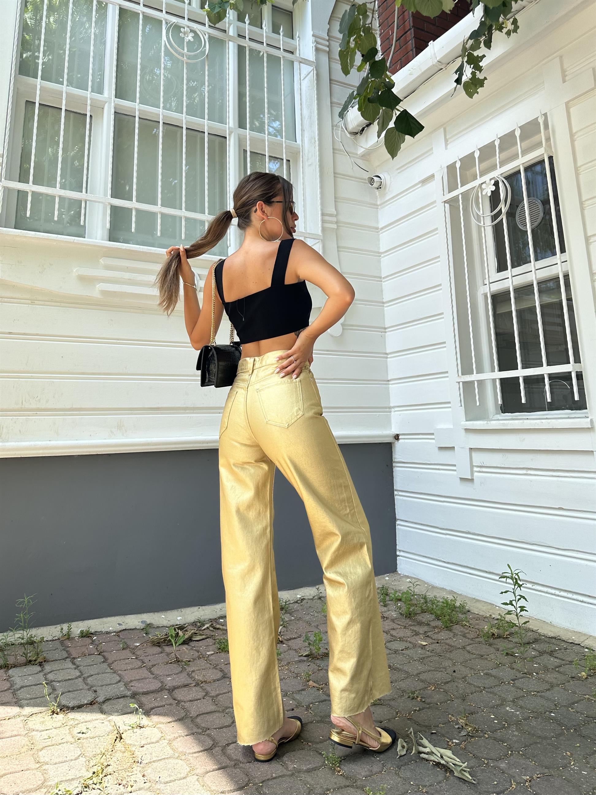 Gold Pantolon