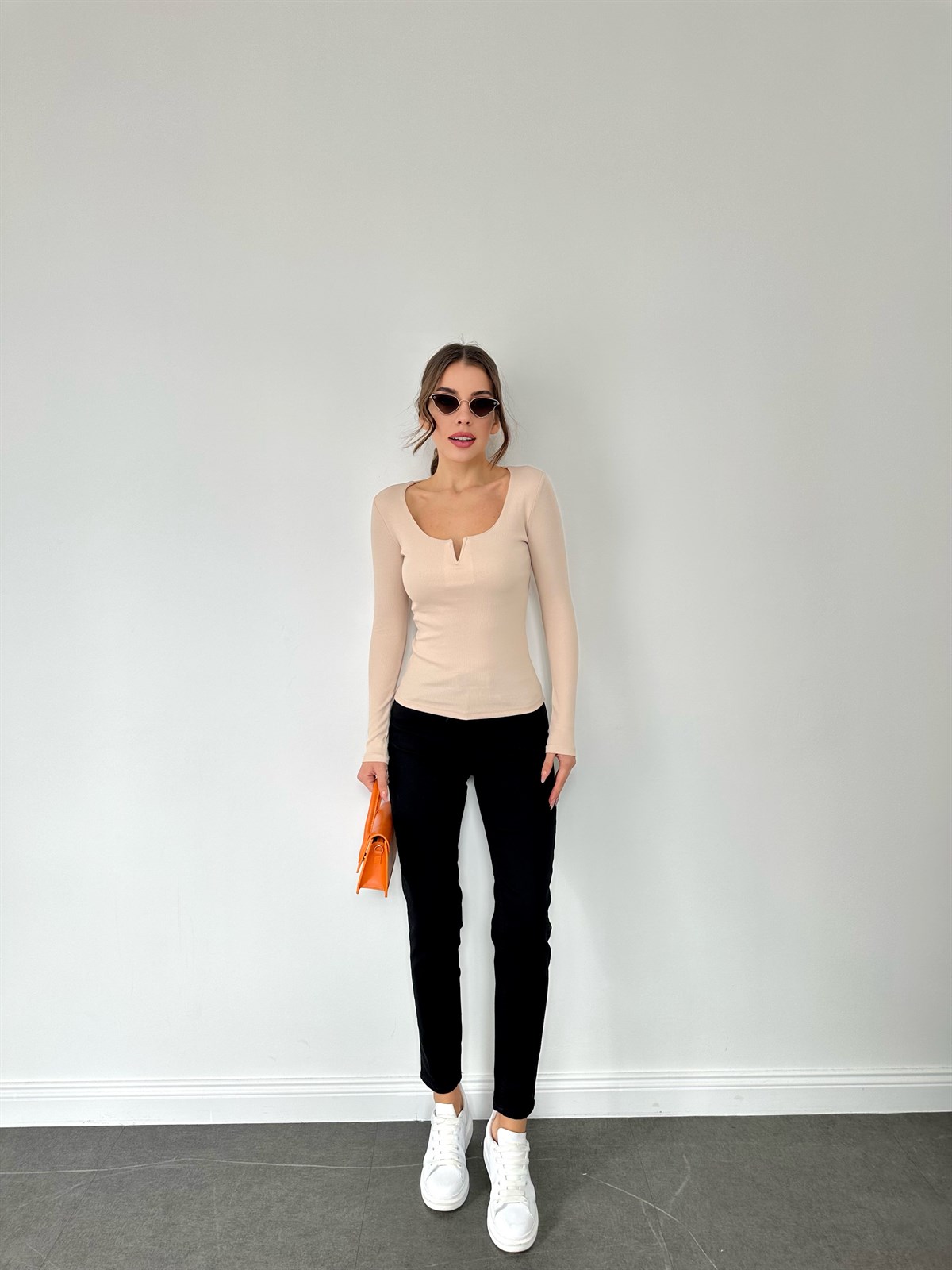 Süper Siyah Mom Fit