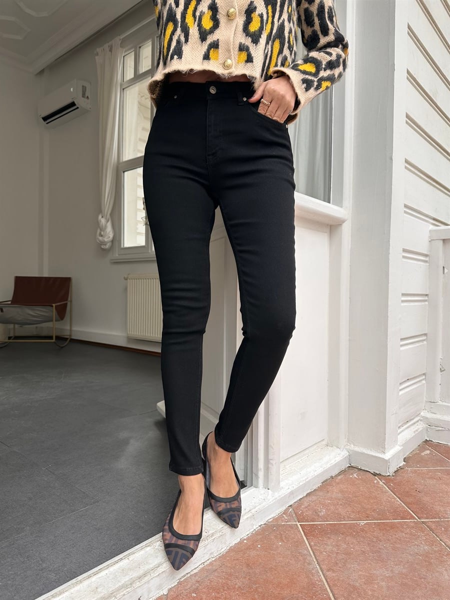 Süper Siyah Skinny Jean