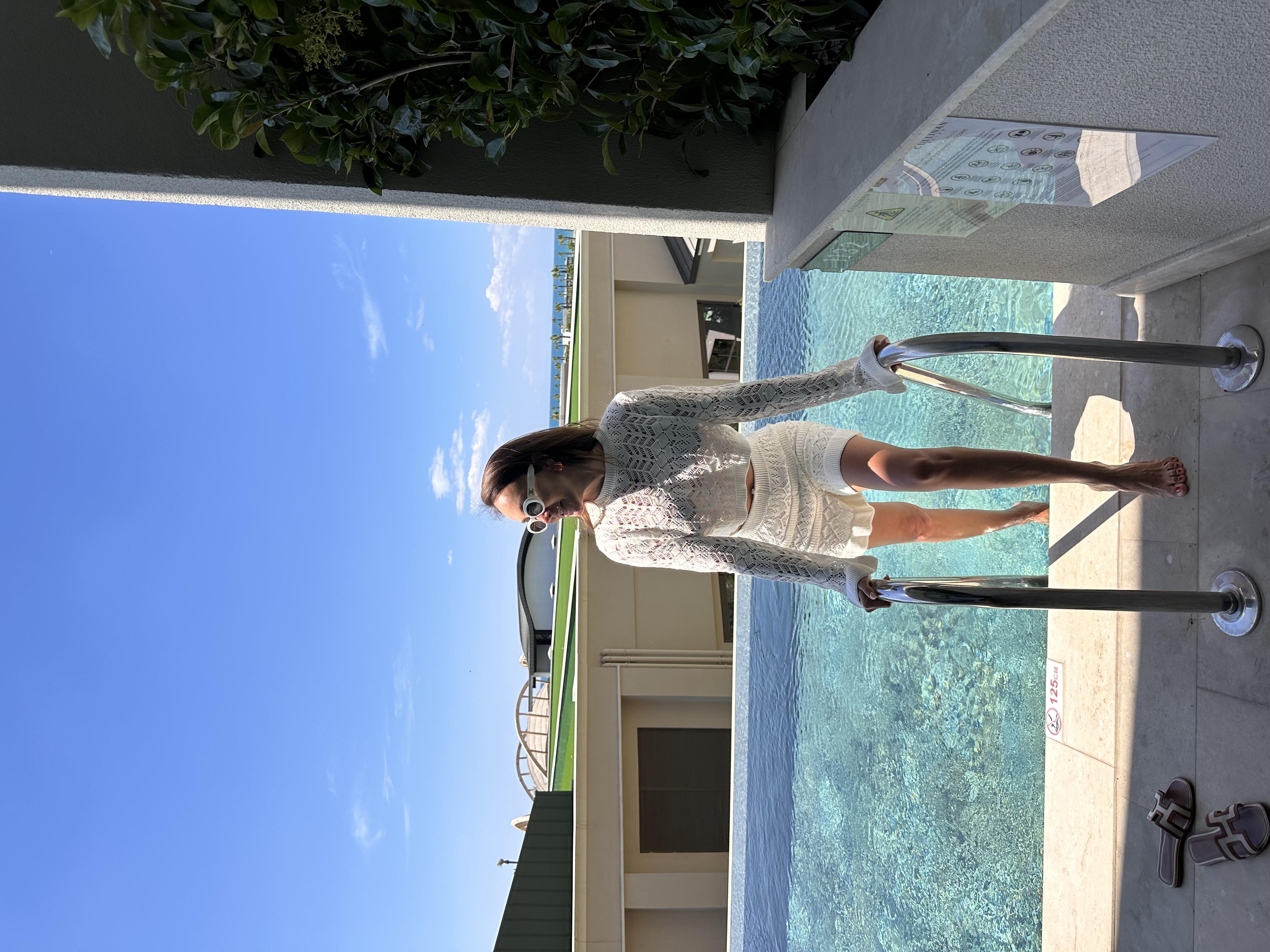 Ekru Astarlı Şort Merserize Takım